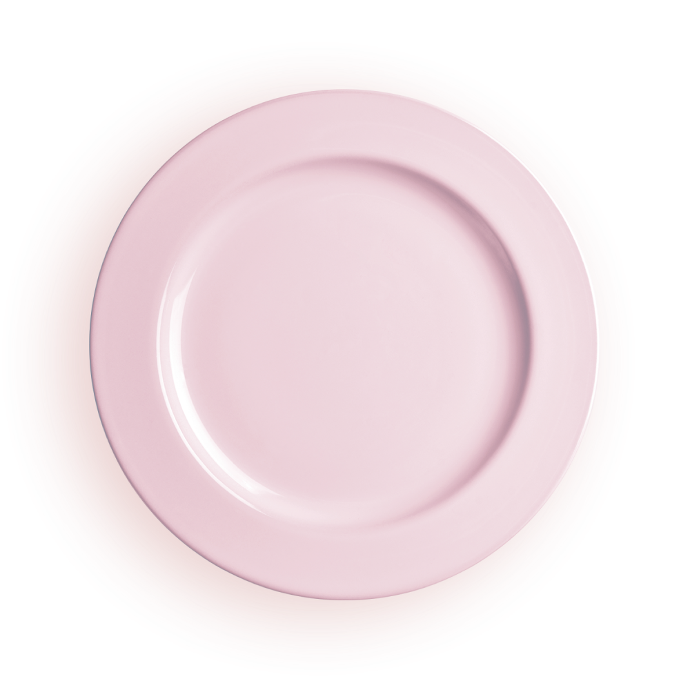 Pink plate